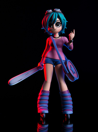 Illustration for article titled Look At This Ramona Flowers Action Figure